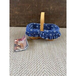 Longaberger Basket Barbecue Buddy BBQ Handwoven 2001